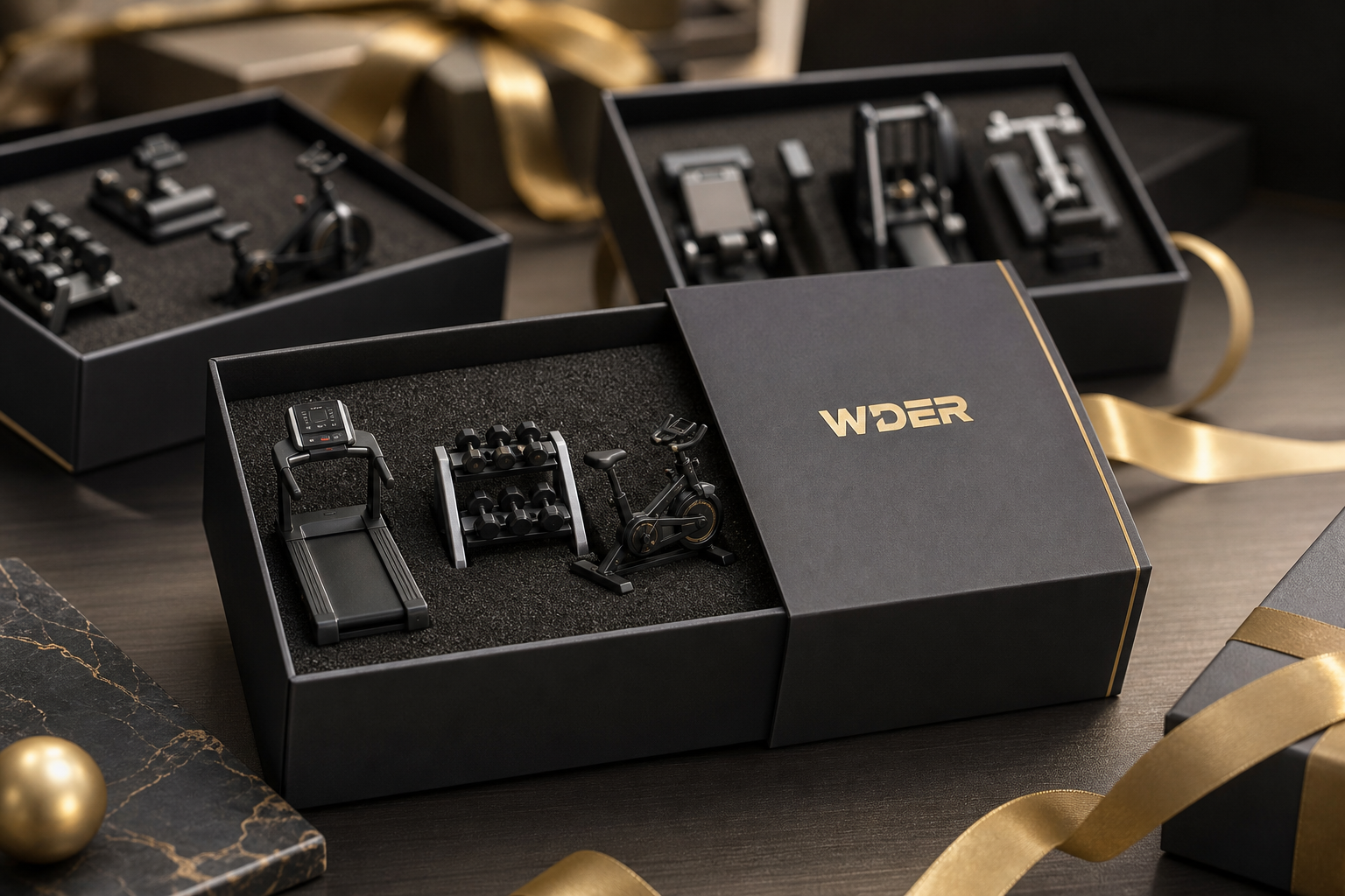 Mini Gym Model Distributor Buying Guide — WDER mini gym model shown in a real commercial scene with one natural brand mark.