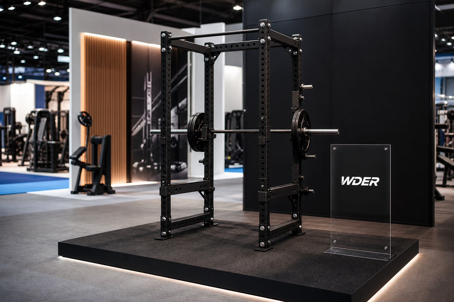 Miniature Gym Model Shipping and Inspection Checklist — WDER physical mini gym model in a realistic display setting with one natural brand mark.