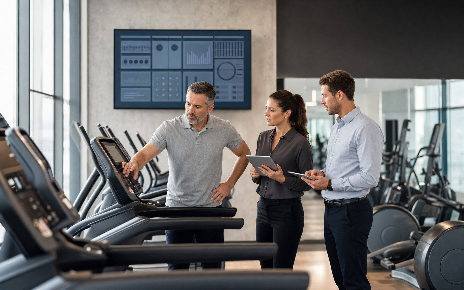 Quality Inspection Plan for Branded Miniature Gym Model Orders — physical WDER mini gym model in a realistic procurement or display scene.