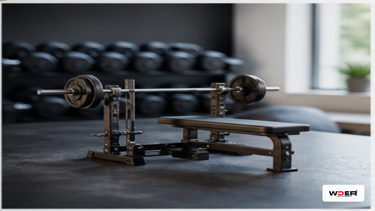Mini Power Rack, Mini Bench Press oder Mini Dumbbell Rack: welches Modell kaufen? - WDER Mini Gym localized blog cover