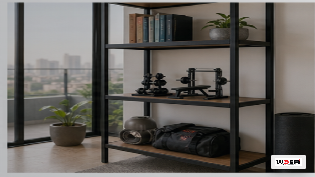 Mini Rack vs Bench Press vs Dumbbell Rack: space और recipient के हिसाब से चुनें - WDER Mini Gym localized blog cover
