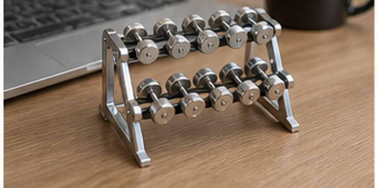 Daniel S. customer photo 1 for Mini Dumbbell Rack Set